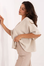  Short sleeve sweater model 216682 Italy Moda 