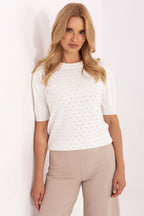  Short sleeve sweater model 216776 Factory Price 