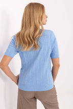  Short sleeve sweater model 217333 Factory Price 