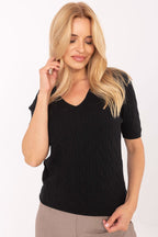  Short sleeve sweater model 217334 Factory Price 