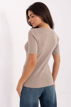  Short sleeve sweater model 217602 Factory Price 